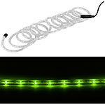 Lunartec LED-Lichtschlauch für innen 10 Meter, grün Lunartec LED Lichtschläuche