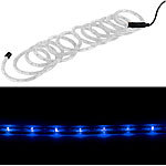 Lunartec LED-Lichtschlauch für innen 10 Meter, blau Lunartec LED Lichtschläuche