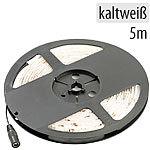 Lunartec LED-Streifen LE-500WA, 5 m, weiß, Outdoor IP65 Lunartec