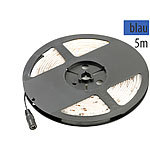 Lunartec LED-Streifen LE-500BN, 5 m, blau, Innenbereich Lunartec LED-Lichtbänder