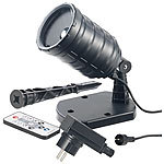Lunartec LED-RGB-Projektor für Wellen-Licht-Effekte, Versandrückläufer Lunartec