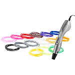 FreeSculpt 3D-Pen Drucker-Stift FX2-free mit Display, inkl. 15er-Set ABS-Filament FreeSculpt 3D-Stifte