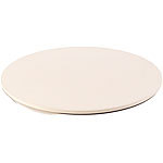 Cucina di Modena Runder Pizzastein mit Aluminium-Servierblech, Ø 33 cm Cucina di Modena Pizzasteine
