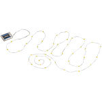 Lunartec LED-Sternen-Lichterkette mit 40 LEDs, Batteriebetrieb, 4 Meter Lunartec LED-Lichterdrähte