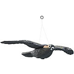 Royal Gardineer 2er-Set Vogelschreck "Falke" zum Aufhängen, 54 cm Flügel-Spannweite Royal Gardineer