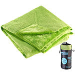 Semptec Urban Survival Technology Mikrofaser-Badetuch, 2 versch. Oberflächen, 180 x 90 cm, grün Semptec Urban Survival Technology Mikrofaser-Badetücher