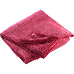 Semptec Urban Survival Technology Mikrofaser-Badetuch, 2 versch. Oberflächen, 180 x 90 cm, rot Semptec Urban Survival Technology Mikrofaser-Badetücher