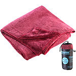 Semptec Urban Survival Technology Mikrofaser-Badetuch, 2 versch. Oberflächen, 180 x 90 cm, rot Semptec Urban Survival Technology