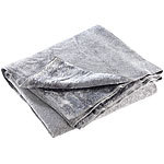 Semptec Urban Survival Technology Mikrofaser-Badetuch, 2 versch. Oberflächen, 180 x 90 cm, grau Semptec Urban Survival Technology Mikrofaser-Badetücher