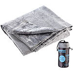 Semptec Urban Survival Technology Mikrofaser-Badetuch, 2 versch. Oberflächen, 180 x 90 cm, grau Semptec Urban Survival Technology Mikrofaser-Badetücher