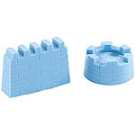 Playtastic Kinetischer Sand, formbar und formstabil, fein, blau, 500 g Playtastic Kinetischer Sand