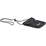 Xcase Unisex Brustbeutel mit 4 Taschen, 1 Stifthalter, 255 x 145 mm, schwarz Xcase Brustbeutel