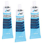 AGT 3er-Set schnellhärtender 3D-Silikonkleber, transparent, 125 ml AGT 3D-Silikonkleber