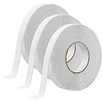 infactory 3er-Set Phosphoreszierendes Anti-Rutsch-Klebeband "GitD", 2,5cm x 18m infactory Anti-Rutsch-Klebebänder, fluoreszierend