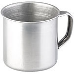 Semptec Urban Survival Technology Leichter Edelstahl-Becher mit praktischem Henkel Semptec Urban Survival Technology