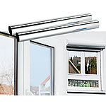 infactory 2er-Set Isolier-Spiegelfolie, Sicht-/UV-Schutz, selbstklebend,40x200cm infactory Fenster-Isolier-, UV- & Sichtschutz-Spiegelfolien