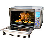 Rosenstein & Söhne Digitaler Edelstahl-Kompakt-Backofen m. Konvektion, Automenüs & Grill Rosenstein & Söhne Kompakte Grill- & Backöfen