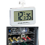 PEARL Digitales Kühlschrank-Thermometer und -Hygrometer mit Haken PEARL Digitales Kühlschrank-Thermometer und Hygrometer