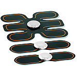 PEARL sports 3-teiliges EMS-Muskeltrainer-Set für Bauch, Arme, Beine & Taille PEARL sports