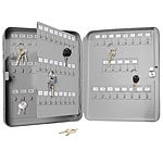 Xcase Stahl-Schlüsselschrank für 93 Schlüssel, mit 2 Sicherheitsschlüsseln Xcase Schlüsselkästen