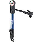 AGT Mini-Fahrradpumpe für Rennräder & Mountainbikes, Manometer bis 9 bar AGT Fahrrad-Luftpumpen mit Manometern