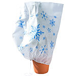 infactory Winterschutz-Haube "Schneeflocken" für Pflanzen, 110 x 120 cm infactory Bedruckte Pflanzenschutzhauben