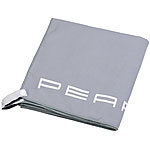 PEARL Mikrofaser-Sport-Handtuch mit Lehnen-Überzug und Tasche, 50 x 100 cm PEARL Mikrofaser-Handtücher mit Lehnenüberzügen und Taschen
