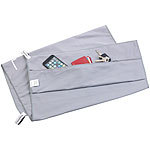 PEARL Mikrofaser-Sport-Handtuch mit Lehnen-Überzug und Tasche, 50 x 100 cm PEARL Mikrofaser-Handtücher mit Lehnenüberzügen und Taschen
