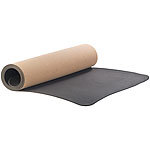 newgen medicals Rutschfeste Yoga-Matte aus Kork und Natur-Kautschuk, 183 x 61 x 0,5 cm newgen medicals Yogamatten