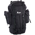 Xcase Großer Trekking-Rucksack, teilbares Hauptfach & kleine Fächer, 65 l Xcase Canvas Trekking-Rucksäcke
