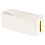 Callstel Kabelbox mittel, 32 x 13,5 x 12,8 cm, creme-weiß Callstel Kabelboxen