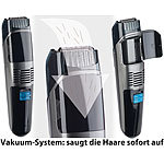 Sichler Beauty Akku-Vakuum-Bartschneider-/Rasierer, Absaug-Funktion, 0,5 - 18 mm Sichler Beauty Akku-Vakuum-Bartschneider