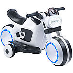 Playtastic Futuristisches Elektro-Kindermotorrad mit LED-Licht und MP3-Player Playtastic Kindermotorräder mit MP3-Playern
