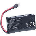 Simulus Zusatz- und Ersatzakku für Selbstbau-Quadrocopter GH-40.sbs, 600 mAh Simulus Quadrocopter-Bausätze