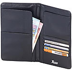 Xcase Reise-Organizer mit RFID-Schutz für Reisepass, Kreditkarte & Co. Xcase Reisebrieftasche mit RFID-Blocker