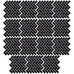 infactory Selbstklebende 3D-Fliesenaufkleber, Marmor-Optik, 26 x 26cm, 15er-Set infactory Deko-Fliesenaufkleber