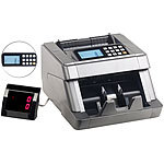 General Office Banknoten-Zählmaschine für alle Währungen, 1.000 Scheine/Minute General Office Geldscheinzähler mit Wertzähler