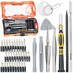 AGT 40-teiliges Profi-Reparaturset für Smartphone, Tablet, Notebook u.v.m. AGT Reparatur-Werkzeug für Smartphone, Tablet, iPhone, iPad