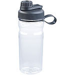 Speeron BPA-freie Sport-Trinkflasche, 700 ml, auslaufsicher, transparent Speeron Sport-Trinkflaschen für Fahrrad-Halterungen