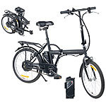 eRädle Klapp-Pedelec 20" mit bürstenlosem Motor, 2 Akkus (4,4 / 7,8 Ah) eRädle Klapp-Pedelecs