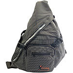 Xcase Rucksack Z-Bag aus wasserabweisendem Gewebe, anthrazit Xcase City Rucksäcke