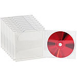 PEARL CD Jewel Boxen im 50er-Set, klares Tray PEARL CD-Jewel-Case