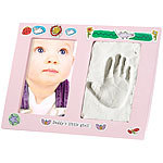 Your Design Großer Baby-Hand- und Fußabdruck-Bilderrahmen "Handprint", rosa Your Design Baby-Hand- und Fußabdruck-Bilderrahmen