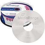 MediaRange CD-R 700MB/80 Min 1-52x, 25er-Spindel MediaRange CD-Rohlinge