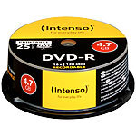 Intenso DVD-R 4.7GB 16x printable, 50er-Spindel Intenso DVD-Rohlinge