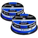 Intenso DVD+R 8,5GB 8x Double Layer, 2x 25er-Spindel Intenso DVD-Rohlinge