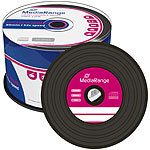 MediaRange Vinyl-Look CD-R 700MB/80Min, 52x, 50er-Spindel MediaRange