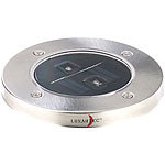Lunartec Solar-Gartenstrahler mit 2 Super-Bright-LEDs Lunartec Solar Einbau Gartenstrahler