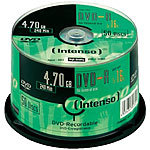 Intenso DVD-R 4.7GB 16x, 50er-Spindel Intenso DVD-Rohlinge