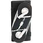 Xcase Silikon-Hülle für iPod Nano I + II mit Kabel-Manager schwarz Xcase iPod-Zubehör